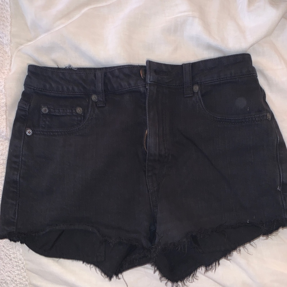 Talula Black Denim Shorts - 28